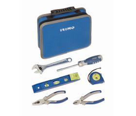 Estuche de tela con doble cremallera y 18 herramientas | 9022-4-26TS1